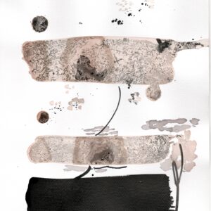 Serie 2026 Les Cents Or Aquarelle de vin et encre de chine cote rotie 2017