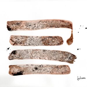 Serie 2026 Les Cents Or Aquarelle de vin et encre de chine cote rotie 2017